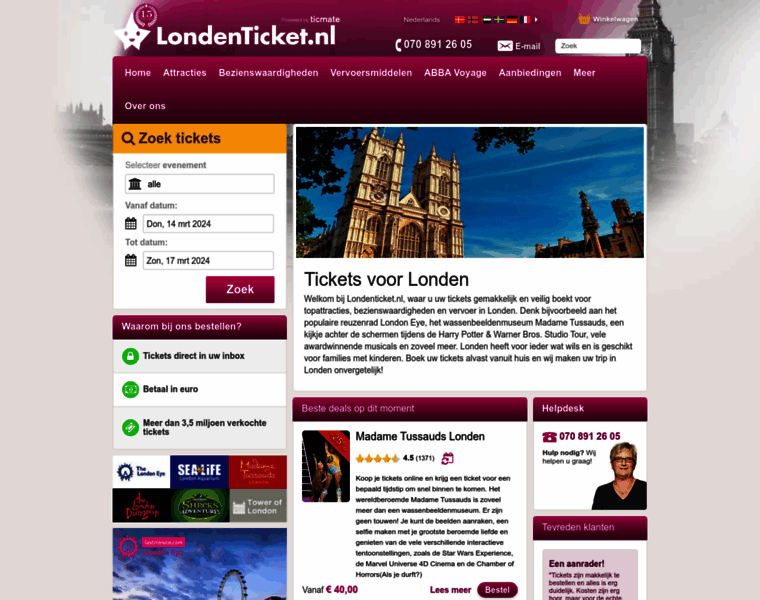 Londenticket.nl thumbnail