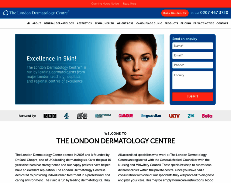 London-dermatology-centre.co.uk thumbnail