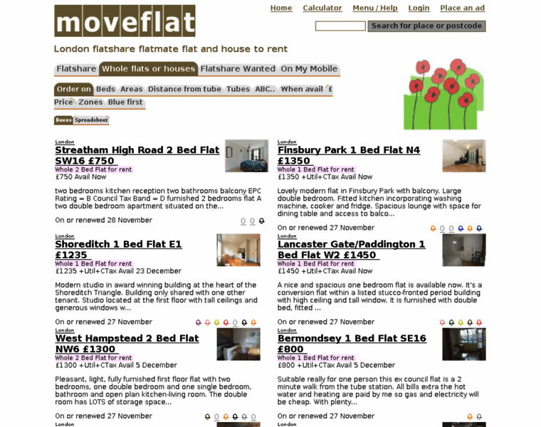 London-flat-rental.co.uk thumbnail