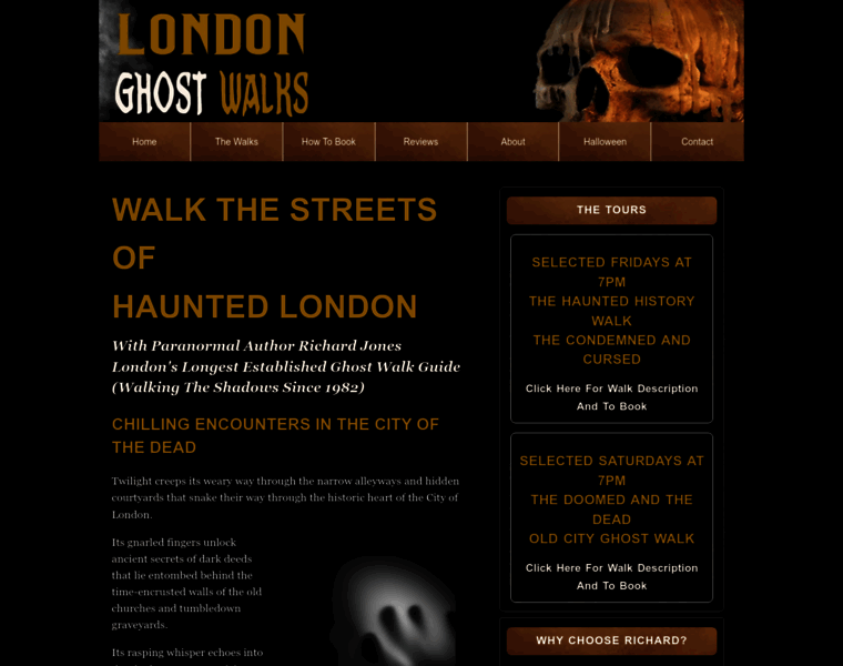 London-ghost-walk.co.uk thumbnail