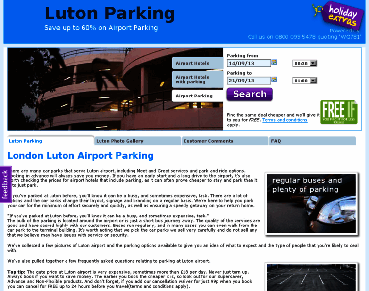 London-luton-airport-parking.co.uk thumbnail