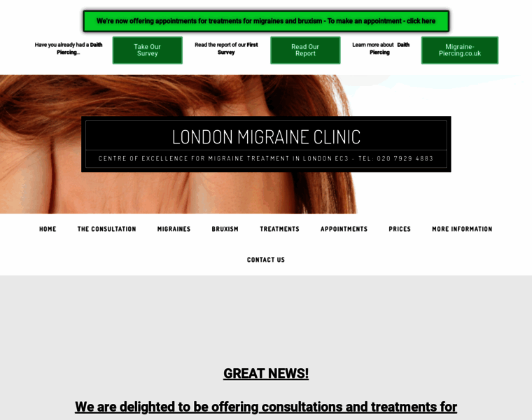 London-migraine-clinic.co.uk thumbnail
