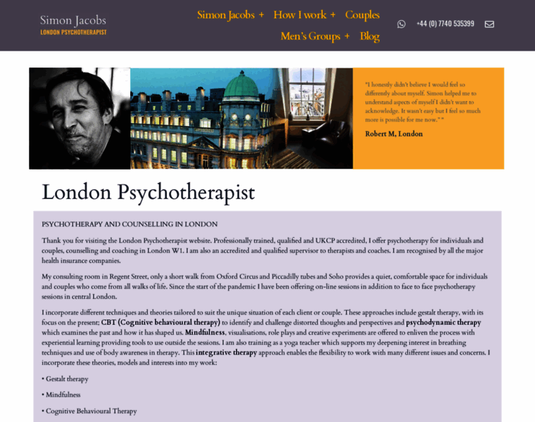London-psychotherapist.co.uk thumbnail