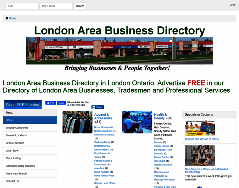Londonareabusinessdirectory.com thumbnail