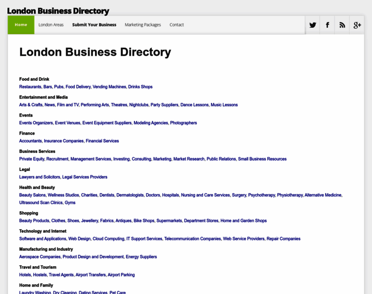 Londonbusinessdirectory.net thumbnail