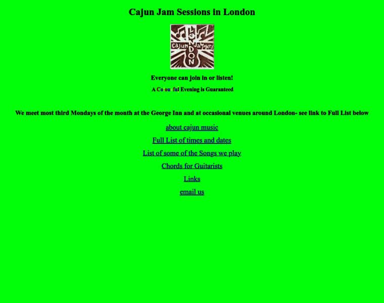 Londoncajunjammers.org thumbnail