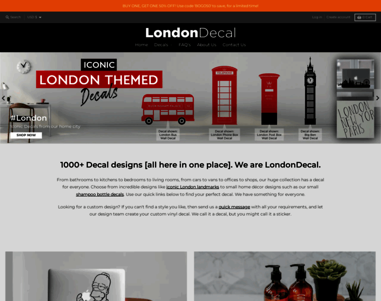 Londondecal.com thumbnail