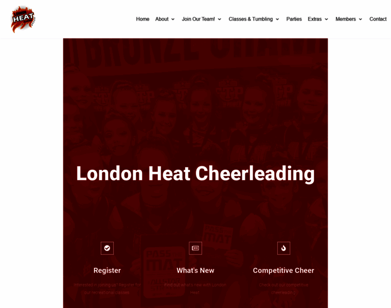 Londonheatcheerleading.com thumbnail