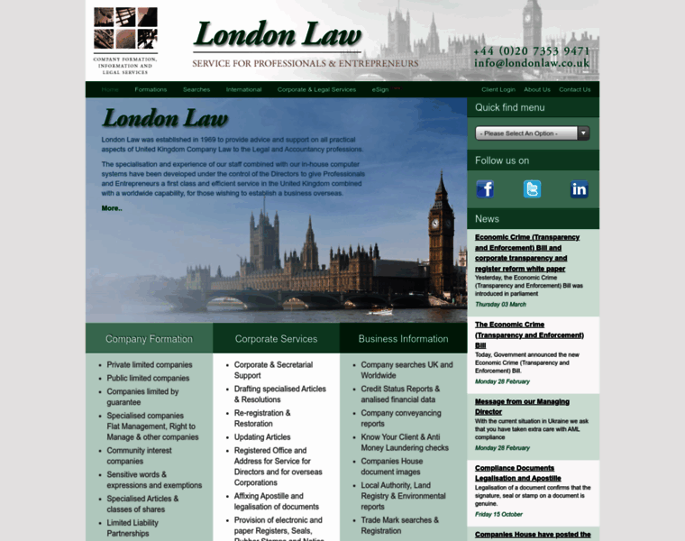 Londonlaw.co.uk thumbnail