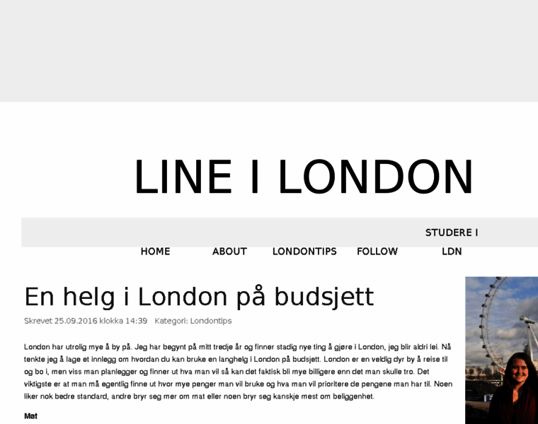 Londonline.blogg.no thumbnail
