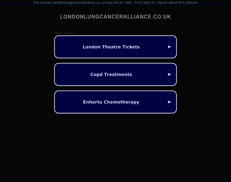 Londonlungcanceralliance.co.uk thumbnail