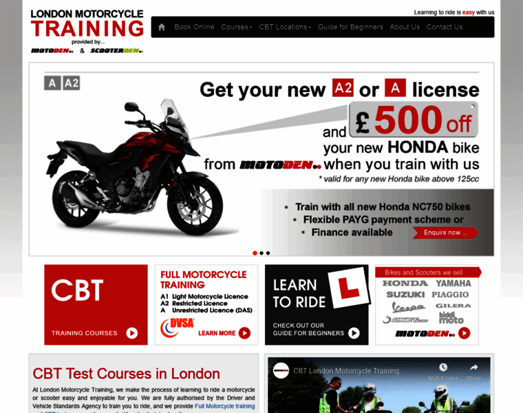 Londonmotorcycletraining.co.uk thumbnail