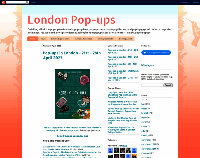 Londonpopups.com thumbnail