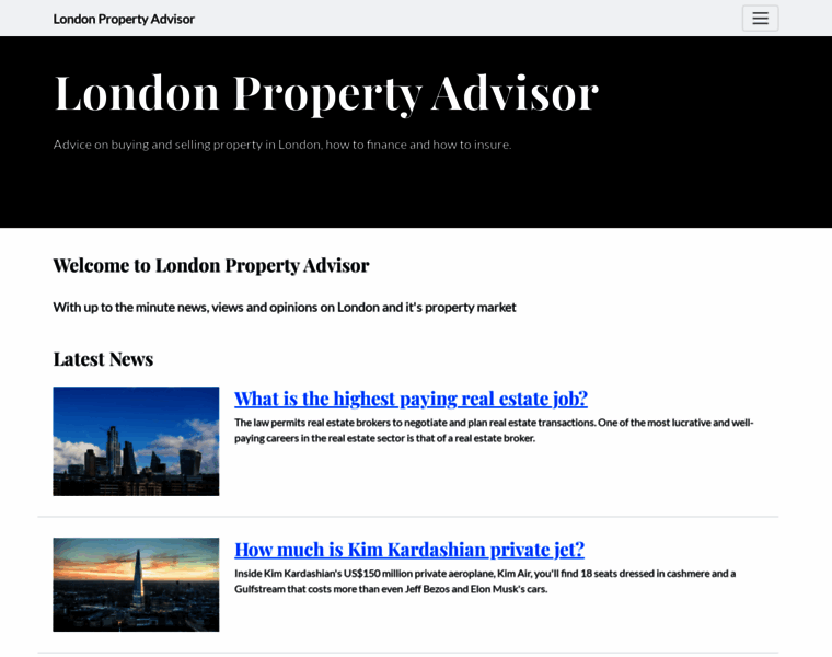 Londonpropertyadvisor.co.uk thumbnail