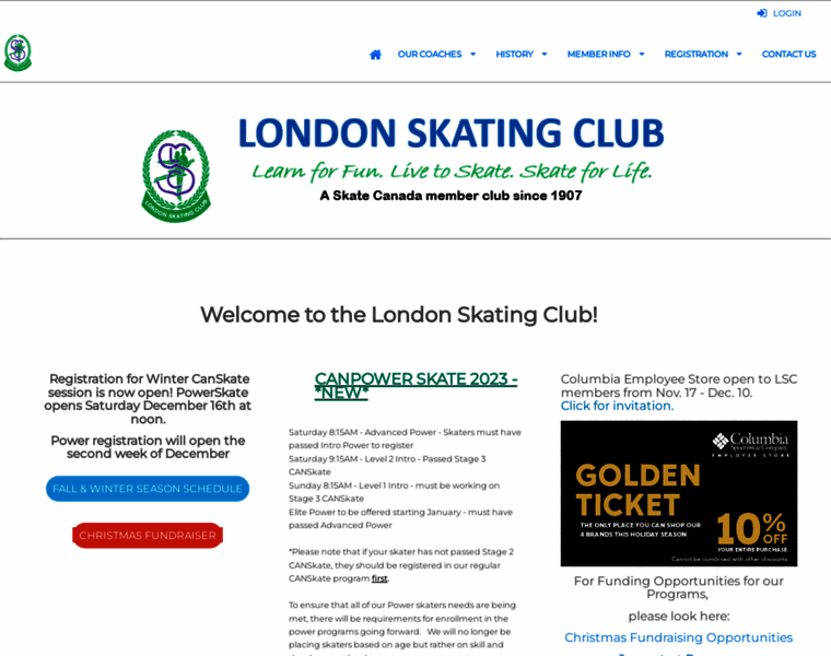 Londonskatingclub.com thumbnail