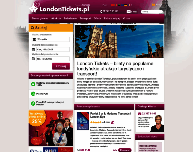 Londontickets.pl thumbnail