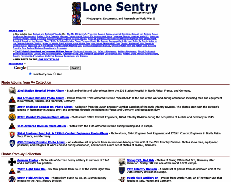 Lonesentry.com thumbnail