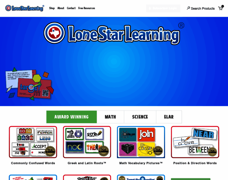 Lonestarlearning.com thumbnail