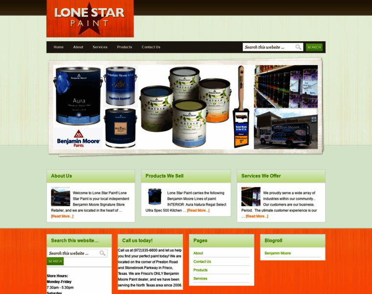 Lonestarpaint.com thumbnail