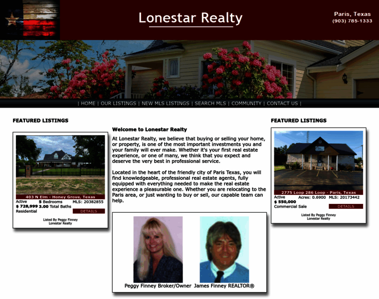 Lonestarrealty.org thumbnail