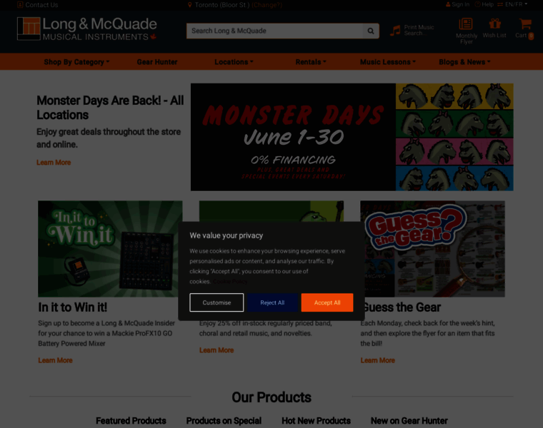 Long-mcquade.com thumbnail Long-mcquade.com thumbnail