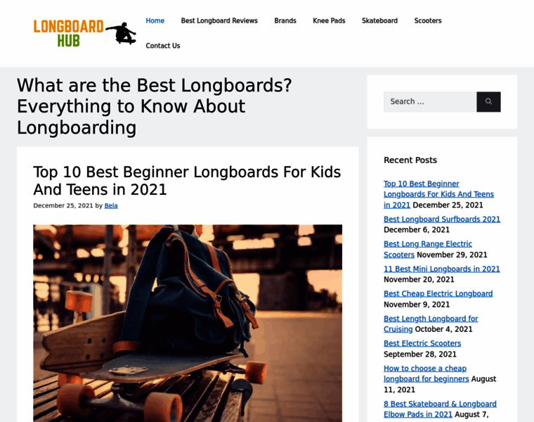 Longboardhub.com thumbnail