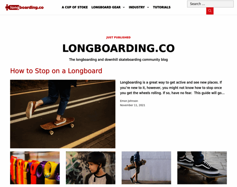 Longboarding.co thumbnail