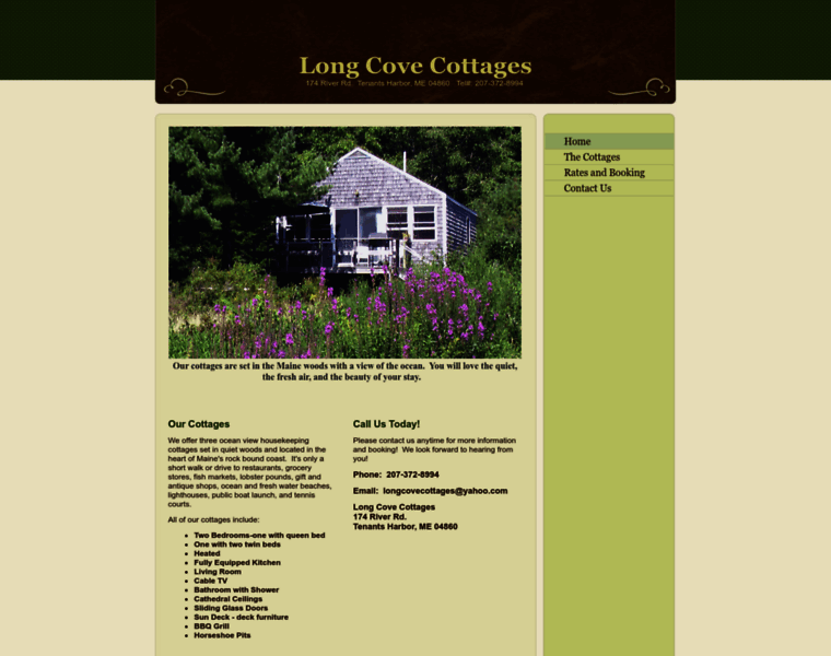 Longcovecottages.com thumbnail