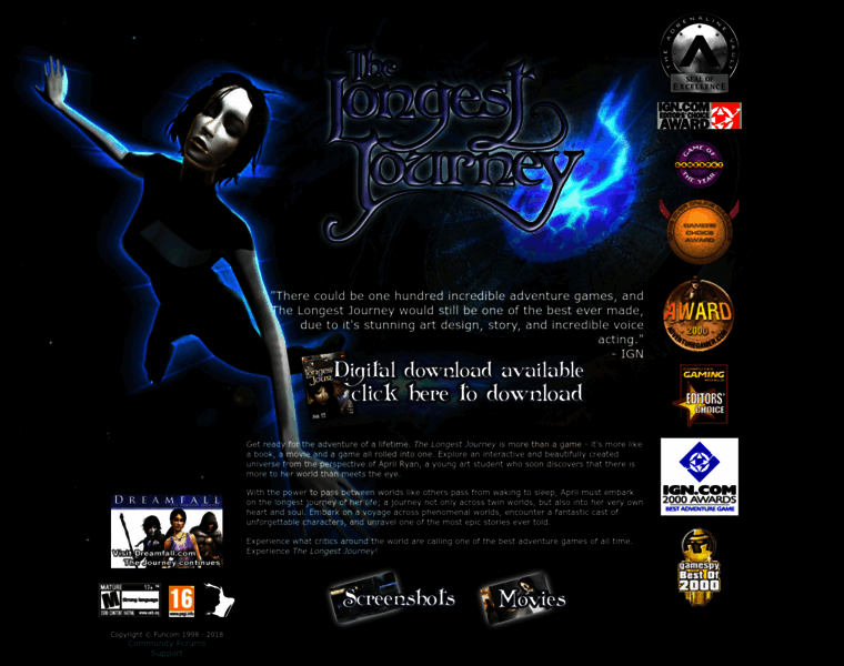 Longestjourney.com thumbnail