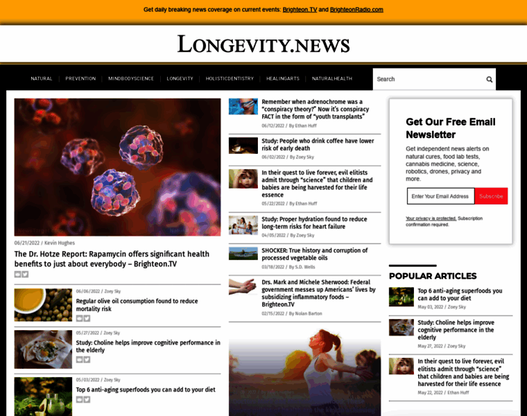 Longevity.news thumbnail