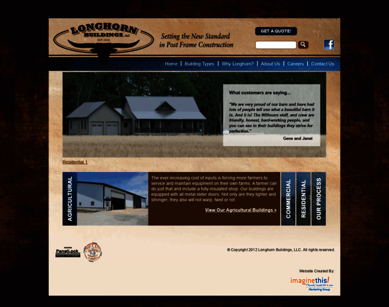 Longhornbuildings.com thumbnail