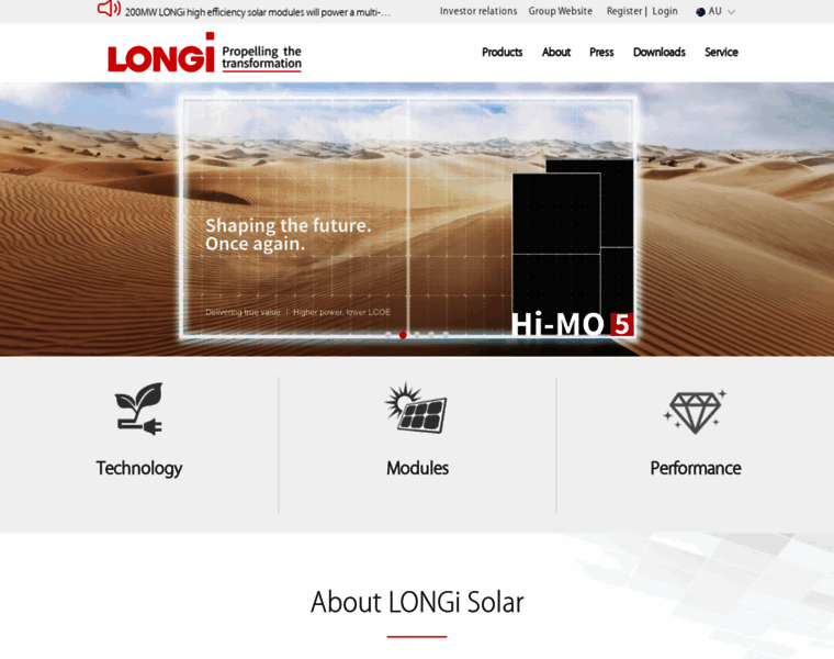 Longi-solar.com.au thumbnail