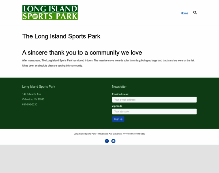 Longislandsportspark.com thumbnail