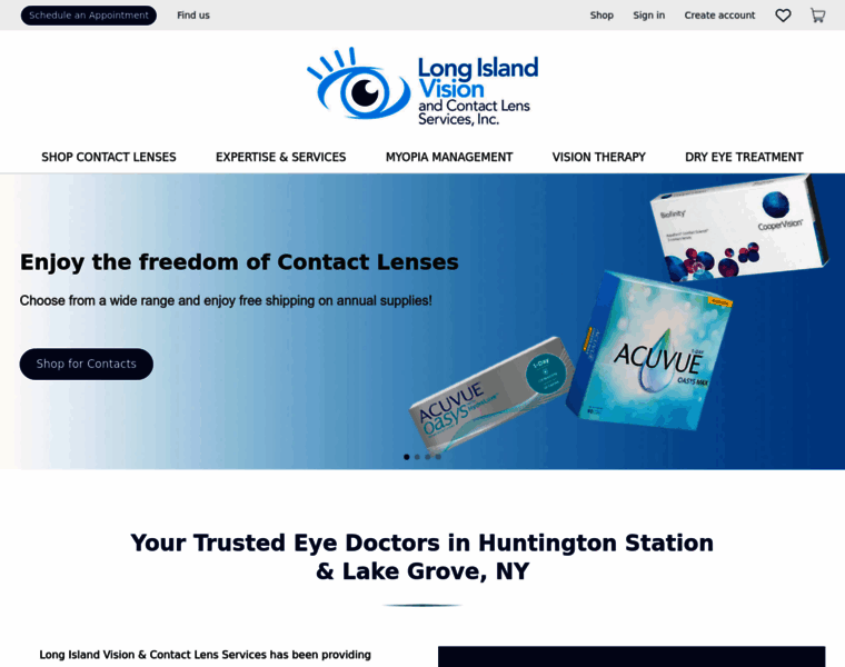 Longislandvisioncare.com thumbnail
