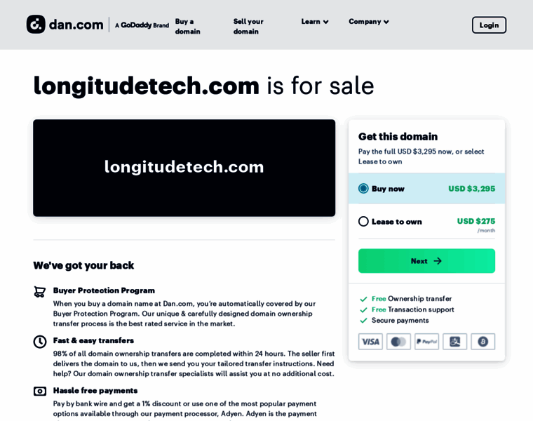 Longitudetech.com thumbnail