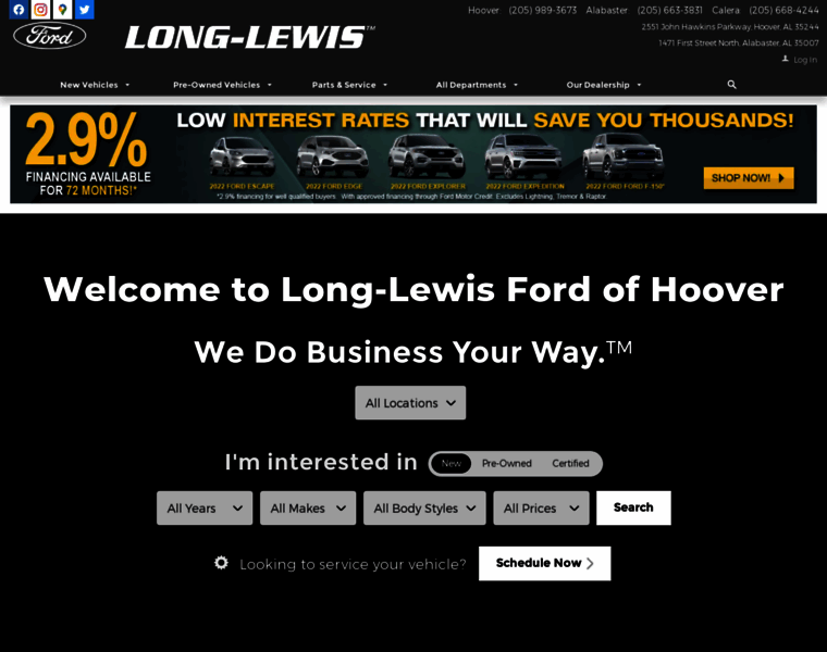 Longlewis.com thumbnail