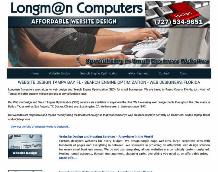 Longmancomputers.com thumbnail
