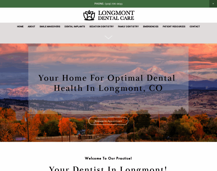 Longmont-dentist.com thumbnail