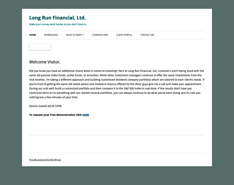Longrunfinancial.com thumbnail