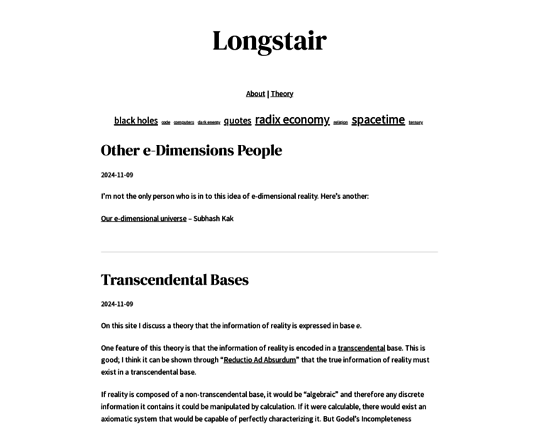 Longstair.com thumbnail
