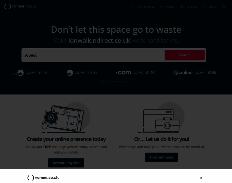 Lonwalk.ndirect.co.uk thumbnail