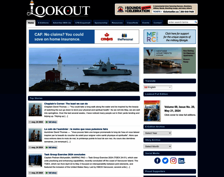 Lookoutnewspaper.com thumbnail