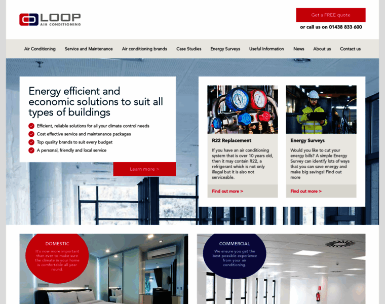 Loopairconditioning.co.uk thumbnail