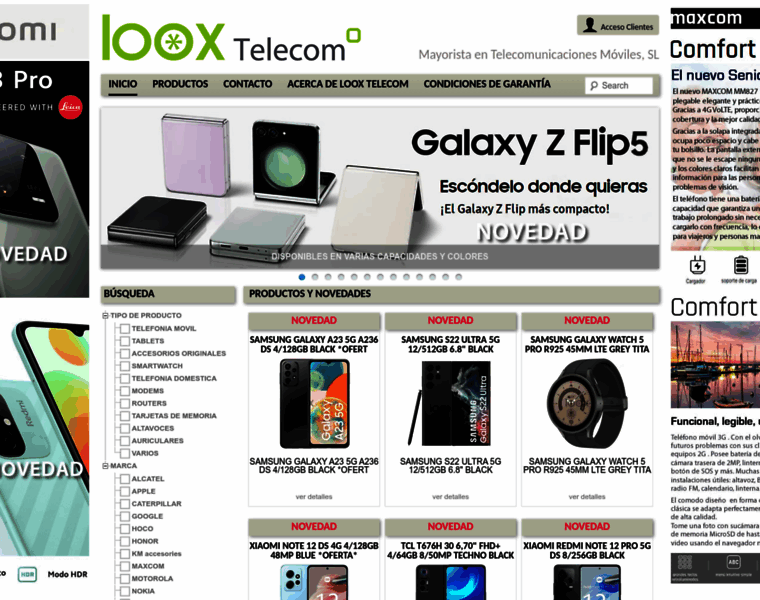 Looxtelecom.com thumbnail