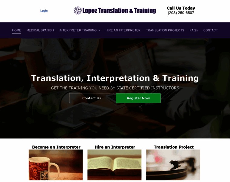 Lopeztranslation.com thumbnail