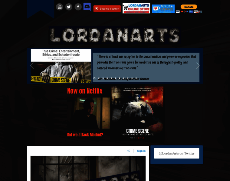 Lordanarts.com thumbnail