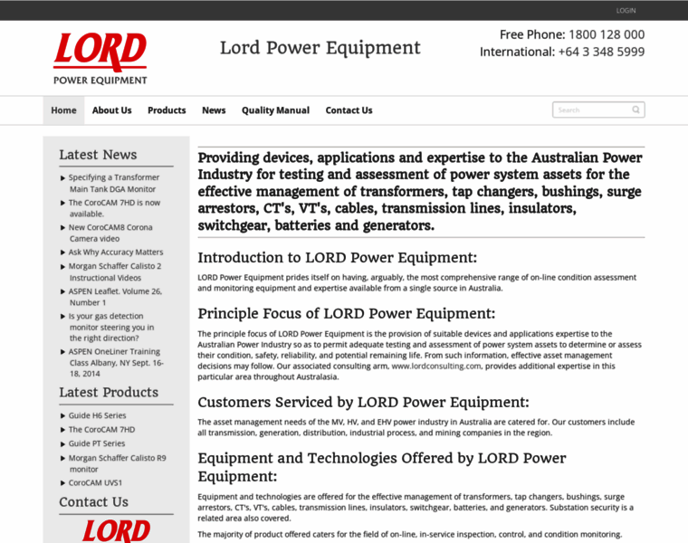Lordpowerequipment.com thumbnail