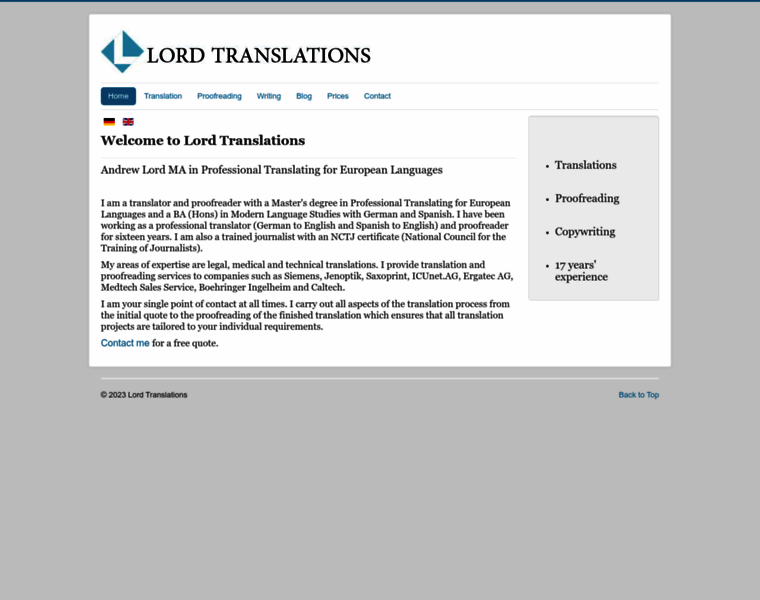 Lordtranslations.co.uk thumbnail