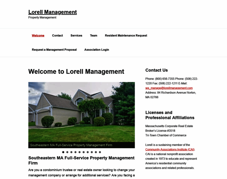 Lorellmanagement.com thumbnail