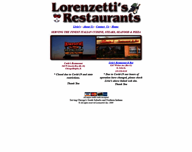 Lorenzettis.com thumbnail